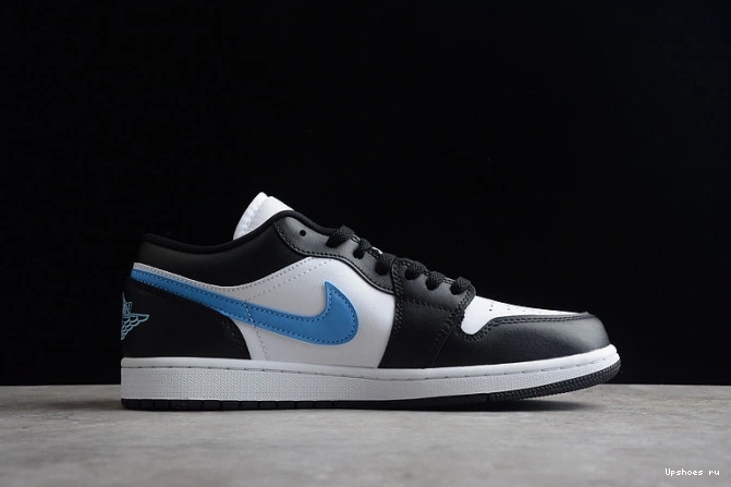 Black  White University Low Blue 1 DC0774-041 Jordan (W) 0506